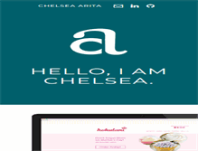 Tablet Screenshot of chelseaarita.com